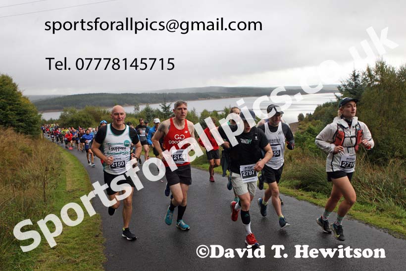 Kielder Marathon, 2021 Kielder Marathon and Half Marathon, Sunday, Octobr 3rd. Photo: David T. Hewitson/Sports for All Pics